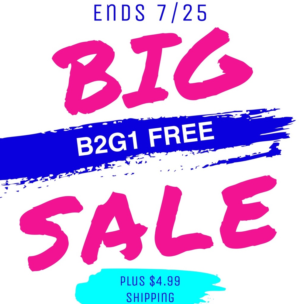 Buy two get one free! Plus reduced shipping!